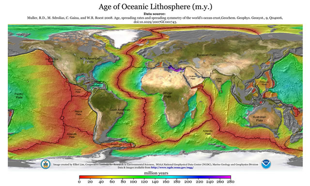 Age of Oceanic Lithosphere